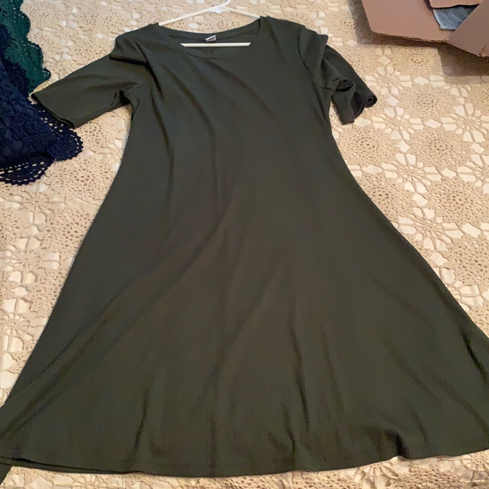 Hunter Green Old Navy Dress